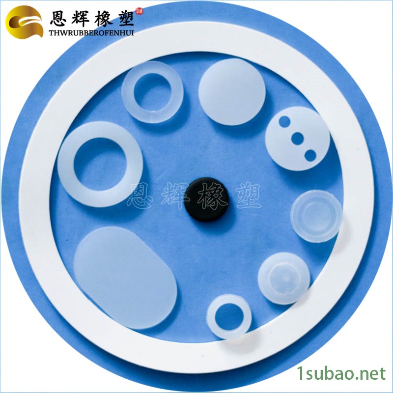 恩辉耐高温硅胶垫片 阻燃耐磨餐炉硅胶垫片 冲压硅胶平垫圈 现货供应图2