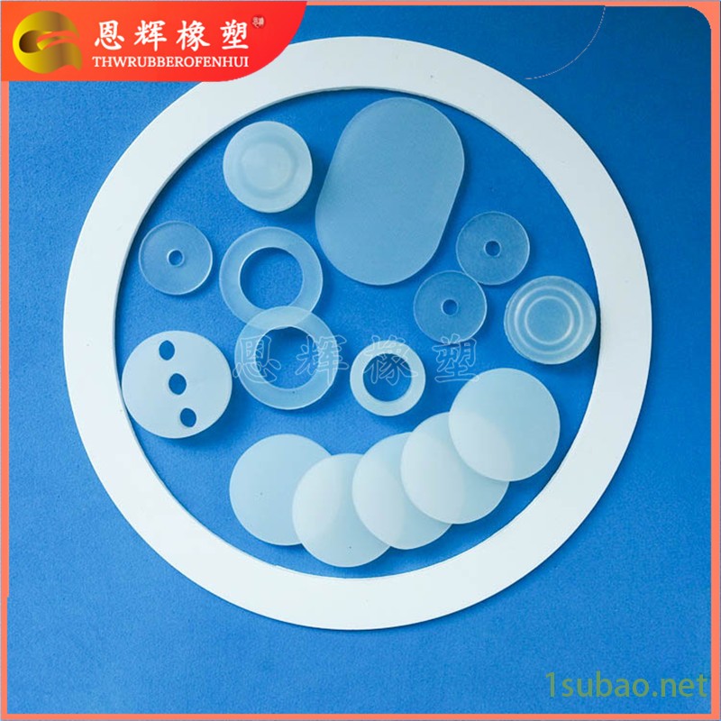 恩辉耐高温硅胶垫圈 阻燃耐磨餐炉硅胶垫圈 模切冲压硅胶垫片 现货供应图2