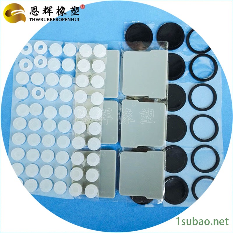 电器散热硅胶垫片 冲压耐高温硅胶垫片 电脑硅胶垫片垫圈 恩辉生产厂家图2