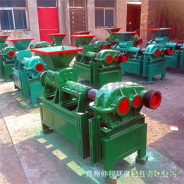 供应 冲压式碳粉煤棒机 节能环保炭粉成型机 烧烤煤棒挤出机图2