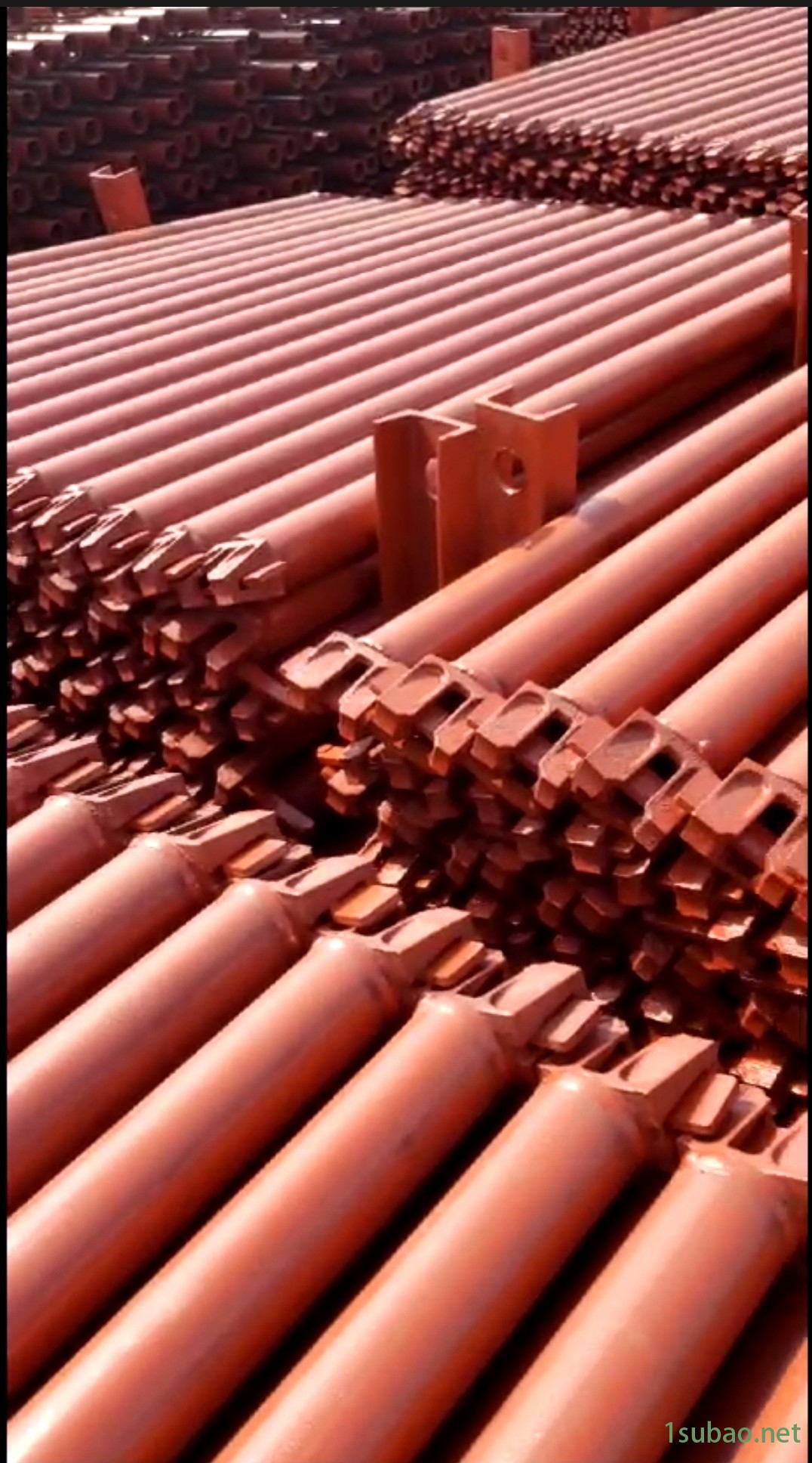 厂家直销工程模架材料盘扣脚手架 刷漆盘扣 承插型盘扣图2