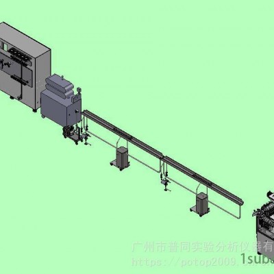 tpu材料挤出管材机 tup弹性体材料管材成型试验机