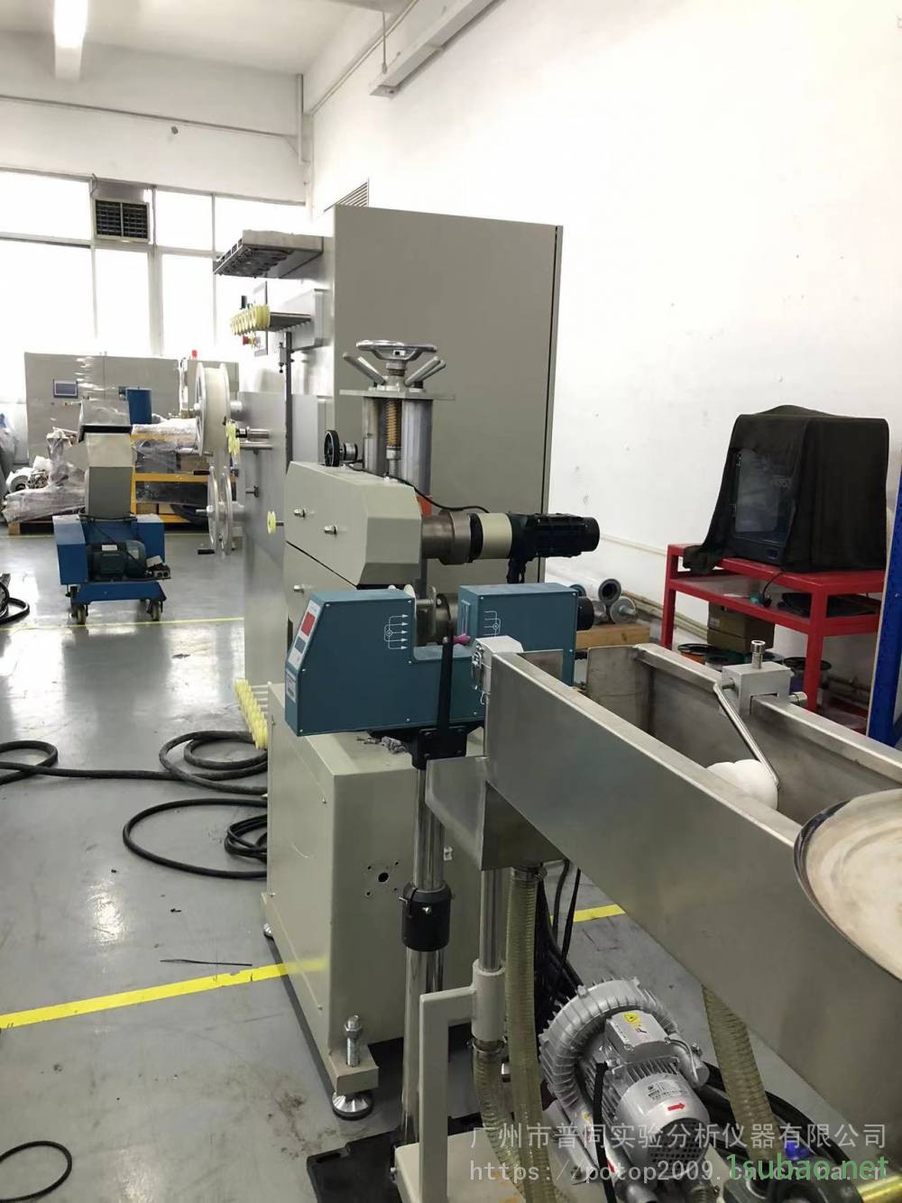 tpu材料挤出管材机 tup弹性体材料管材成型试验机图2