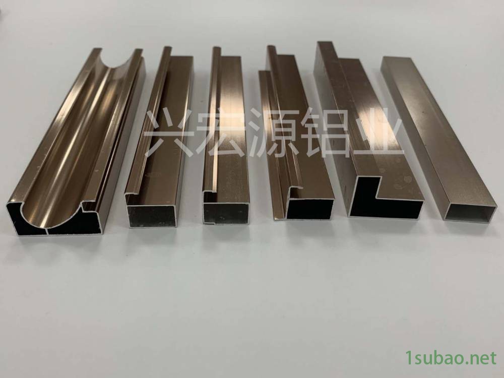 橱柜门晶钢门铝合金橱柜门型材 佛山晶钢橱柜门铝材 隐框晶钢门材料 灶台门铝材 橱柜门材料图2