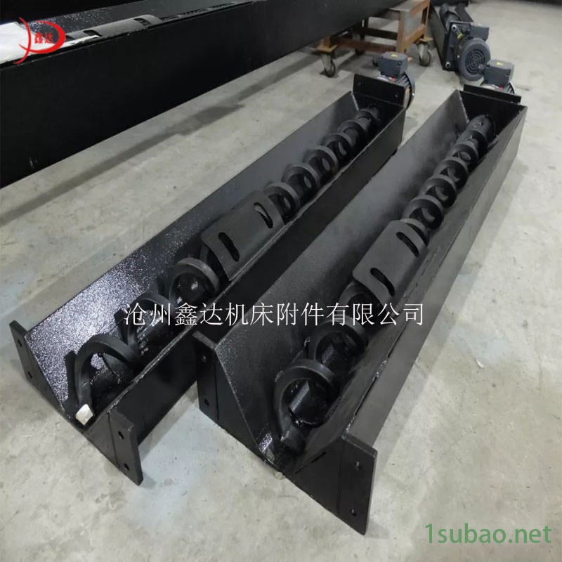 螺旋杆排屑机  无轴排屑机  除屑输送机   机床排屑器 高速冲压废料输送机   金属切屑机生产厂家图2