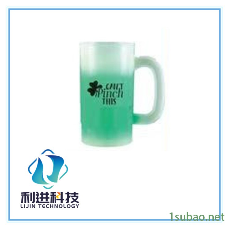 利进厂家直销冷变材料 饮料杯玻璃杯专用低温显示油漆 冷变显色变色油漆图2