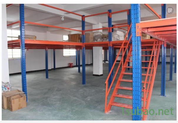 智造 可定制阁楼式货架 车间冲压堆垛模具货架 阁楼平台 厂家直销图2