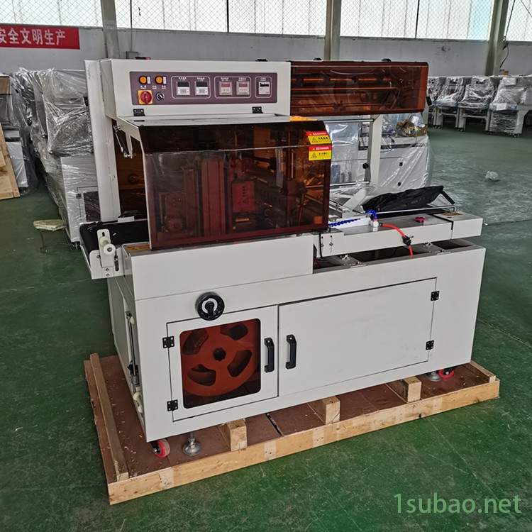 启航 全封包装机 洗护用品薄膜热收缩包装机 自动覆膜机图2