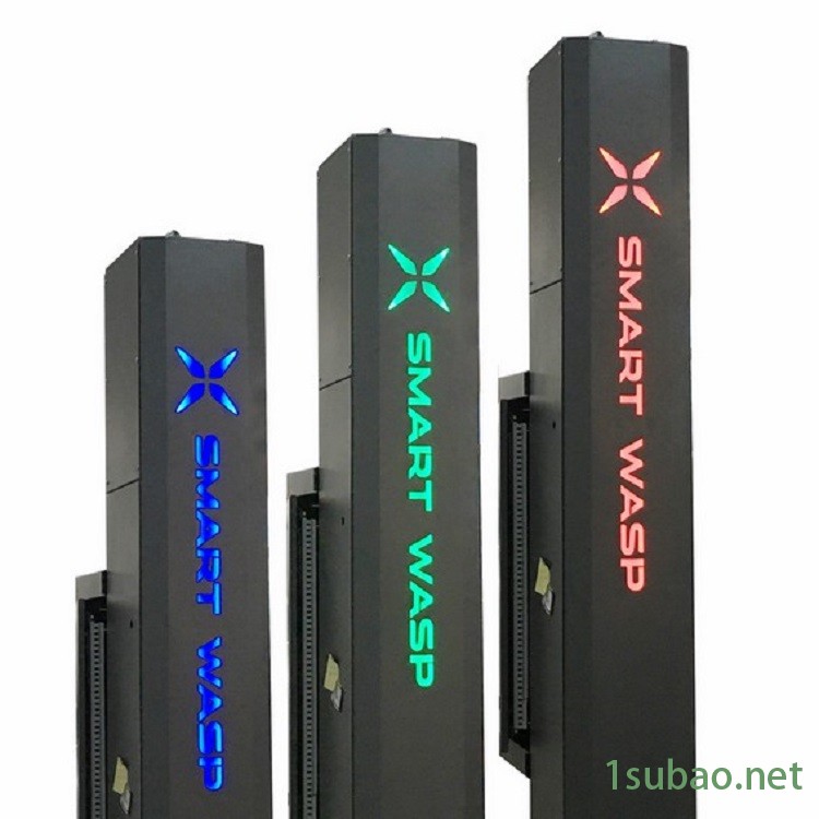 半自动预拉缠绕包装机 托盘覆膜机 小黄蜂缠绕机工厂现货图2