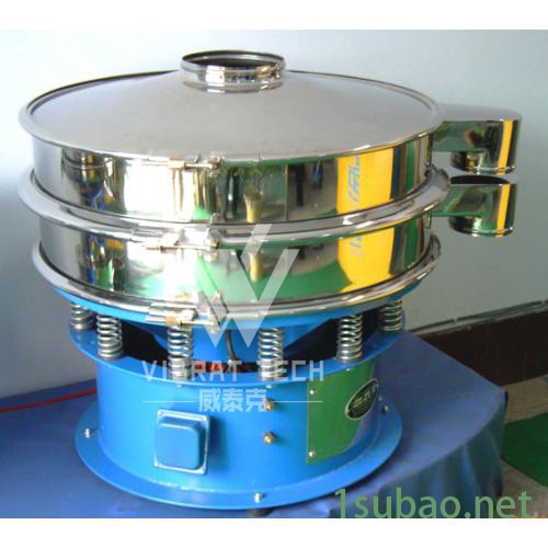 河南威泰克_负极材料振动筛粉机 喷涂材料筛粉机小型粉状颗粒圆盘振动筛河南筛粉设备厂家图3