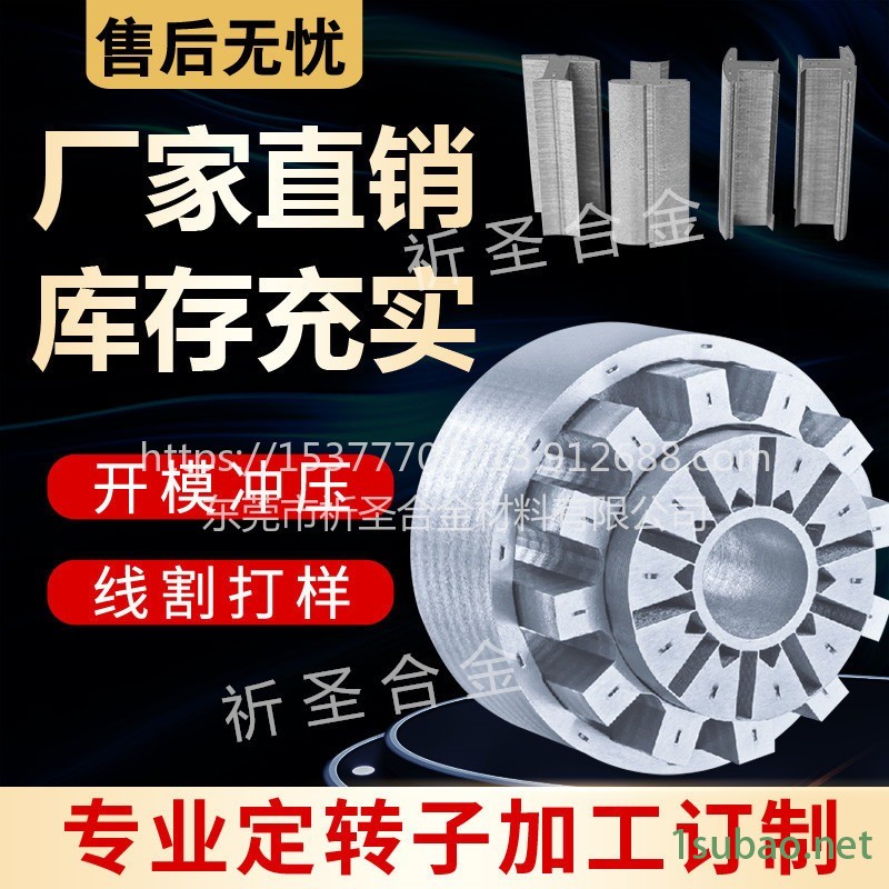 来图制作马达铁芯定转子加工 硅钢定转子研发打样 伺服斜槽电机 异形定转子 非标硅钢片矽钢片线割加工冲压开模图1