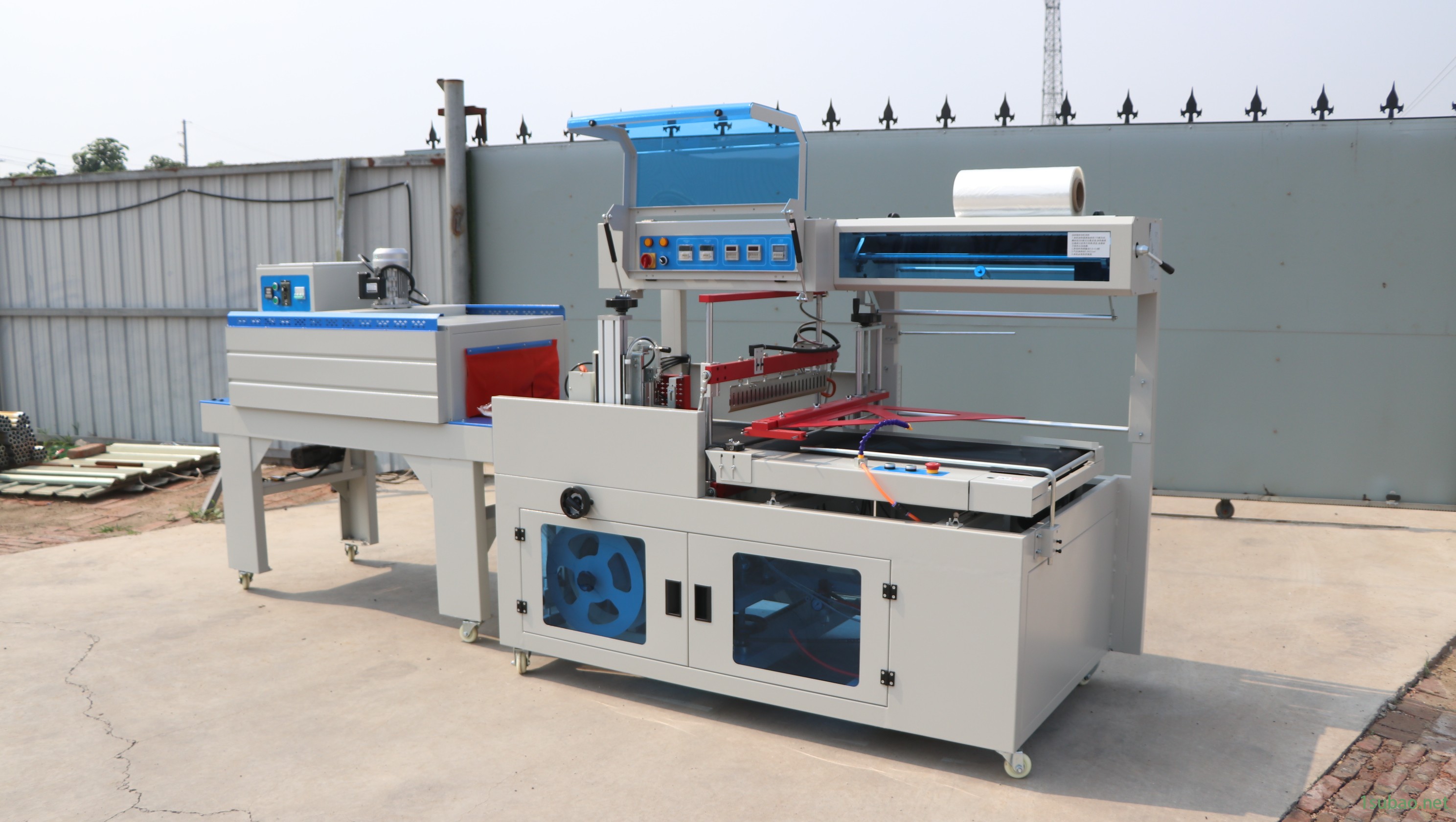 生产全自动包装机 热收缩膜薄膜封切机 爬行垫热收缩薄膜覆膜机图2