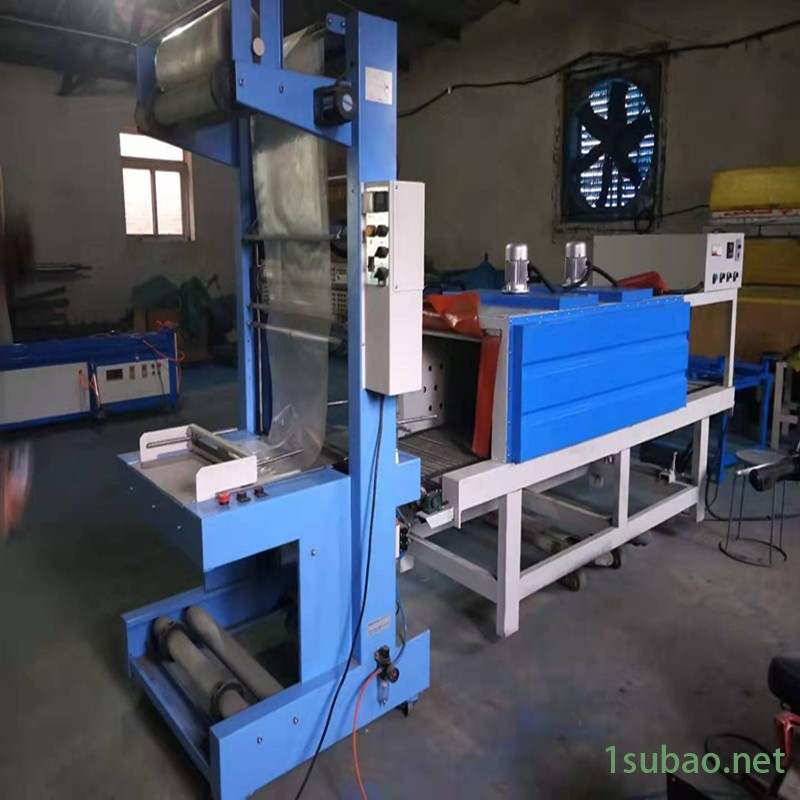 直线PE膜包装机 全自动袖口式覆膜机 啤酒饮料热缩膜包装机操作简单图2