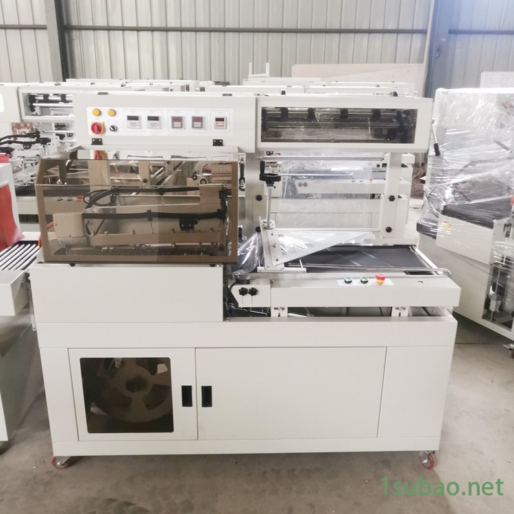 敬贤机械 覆膜机 汽车空滤热缩膜包装机 L型薄膜包装机 使用介绍图2