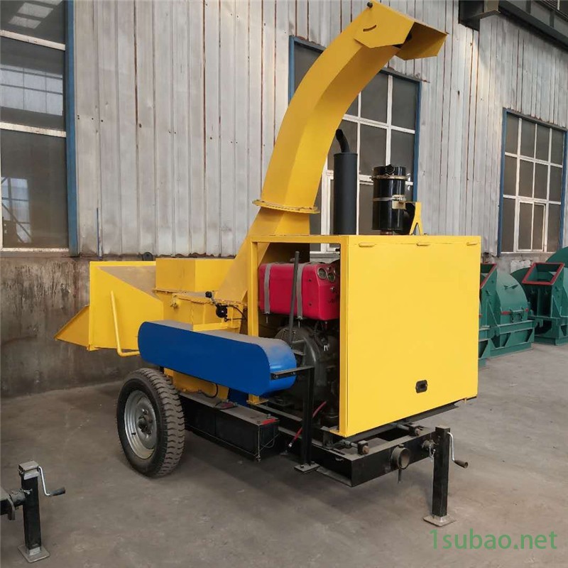 慧安 直供现货木材粉碎机优惠 果园树木树枝粉碎机 家具厂边角木材料粉碎机图2