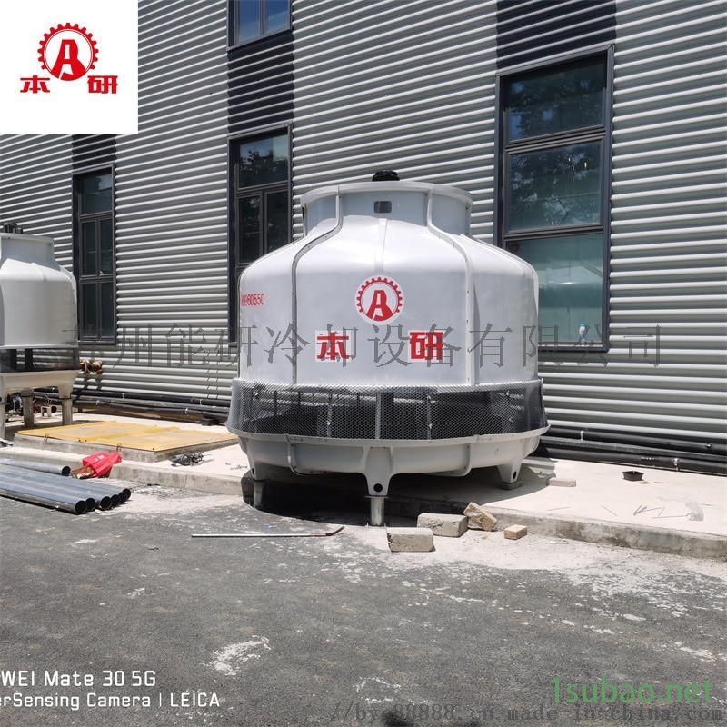 BY-R-100T 池州圆形冷却塔 适用于空压机降温图2