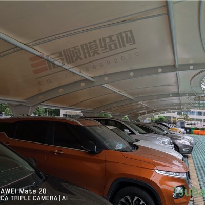 青山湖停车棚使用材料 私人车棚车棚用材料 启顺安装价格