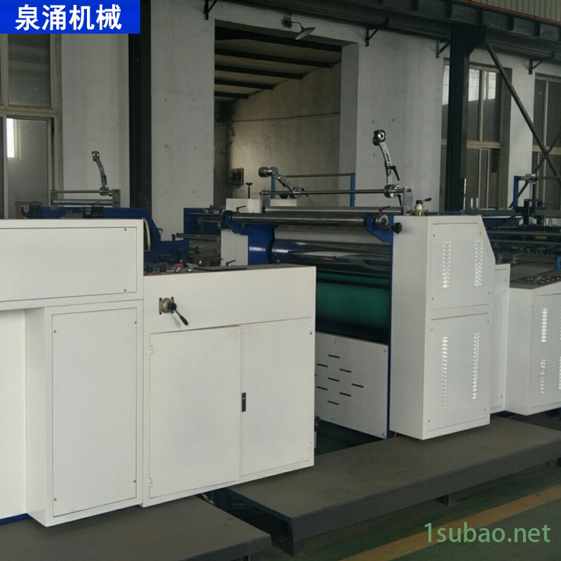 泉涌包装机械厂家 水性干覆油性 纸张覆膜机 全自动立式多功能覆膜机 价格优惠图2
