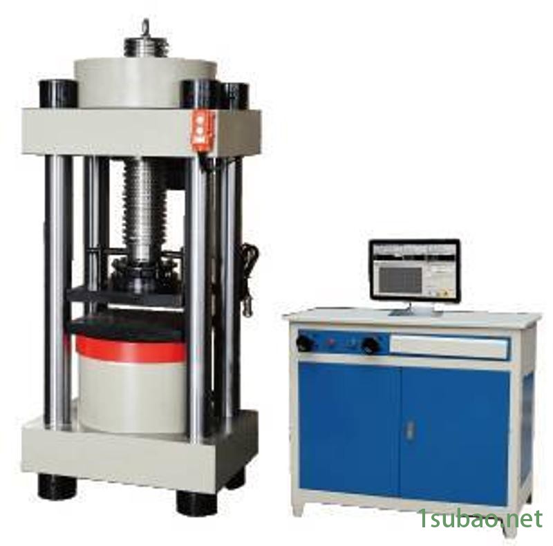 微机控制混凝土建材200吨恒应力压力试验机 砖抗压机图3