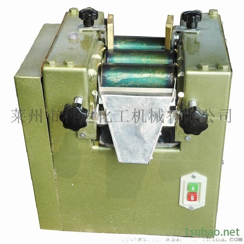 重型树脂铅芯辊压机 卧式三辊研磨机 研磨膏状研磨机图2