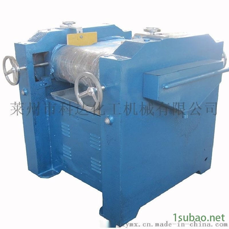 重型树脂铅芯辊压机 卧式三辊研磨机 研磨膏状研磨机图5