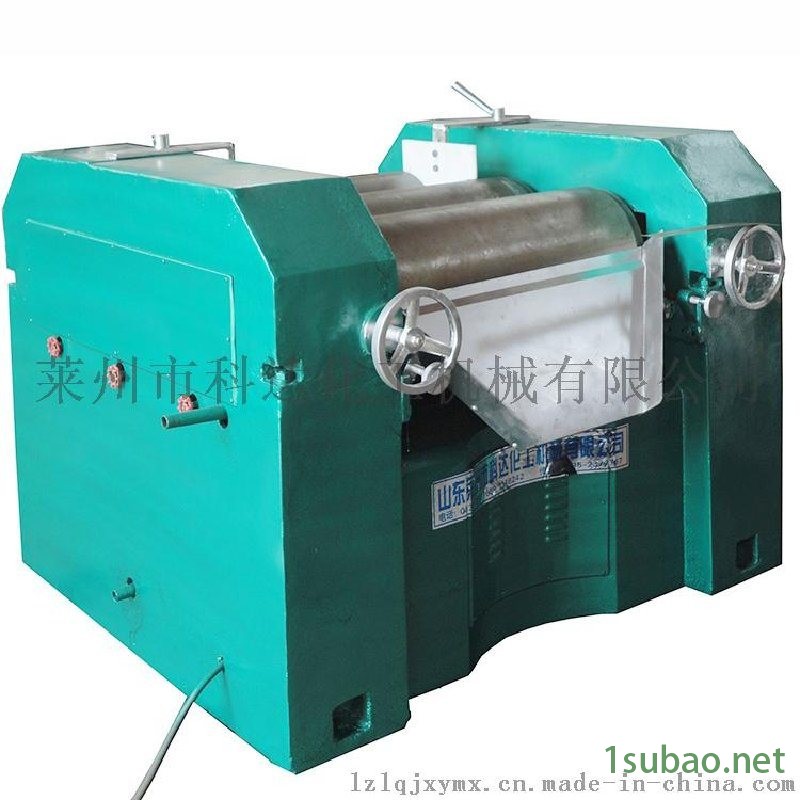 重型树脂铅芯辊压机 卧式三辊研磨机 研磨膏状研磨机图4