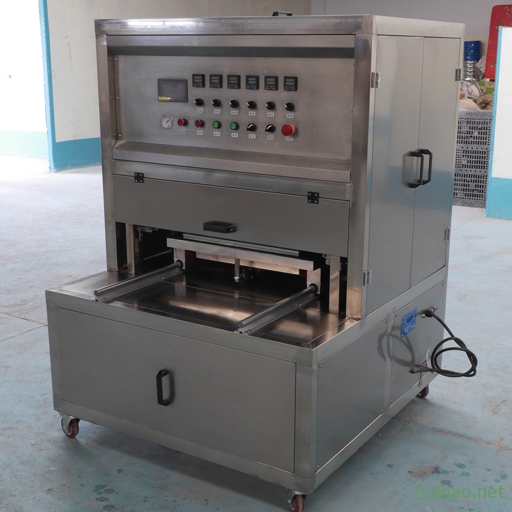 龙虾锁鲜包装机  塑料盒封口机 海鲜锁鲜装覆膜机 真空设备厂家直销图2