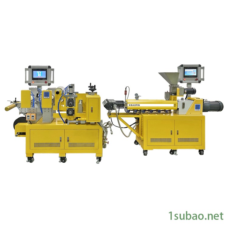 BP-8187-B宝品 TPU挤出贴膜机 热切造粒机 挤出覆膜机图2