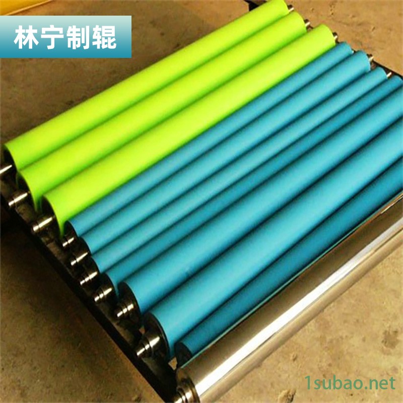 林宁制辊厂各类印刷机胶辊 覆膜机胶辊包胶 加工包胶聚氨酯PU胶辊   欢迎咨询图2