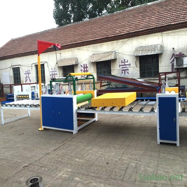 曲阜三元厂家生产1320型双面加热板材贴纸覆膜机 PVC生态板贴面机图8