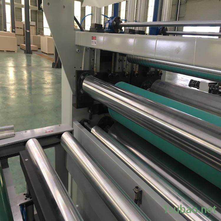 曲阜三元厂家生产1320型双面加热板材贴纸覆膜机 PVC生态板贴面机图4