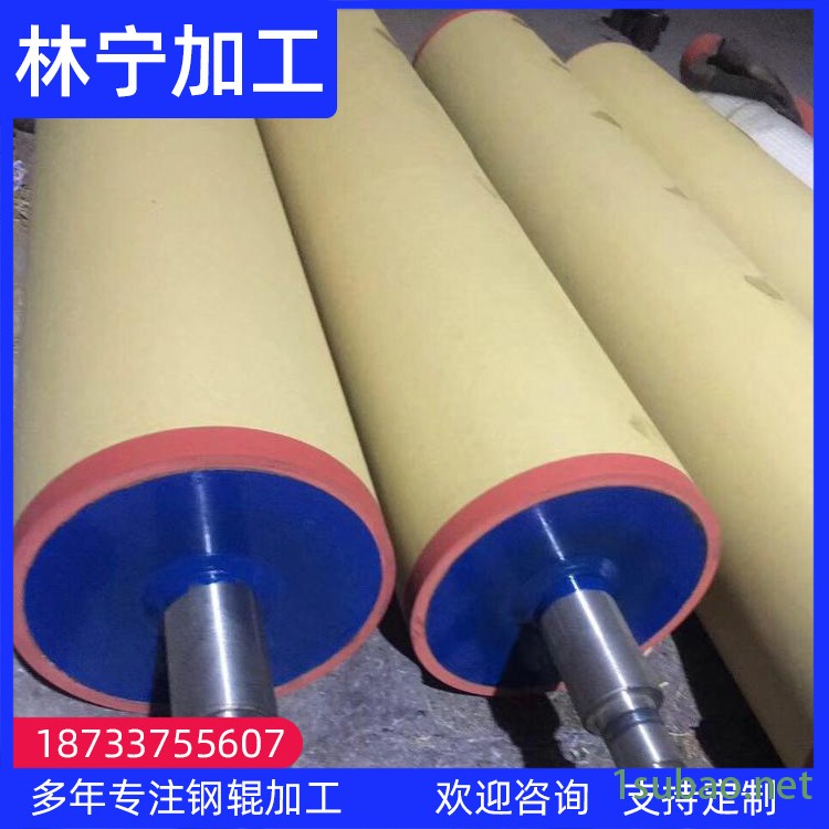 厂家定做胶辊 覆膜机印刷机械胶辊硅胶辊 包胶翻新支持定制图2