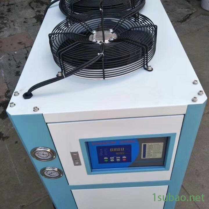 长期供应复合机冷却机,复合机冷却设备,10HP覆膜机专用冰水机组,冷冻机组图5