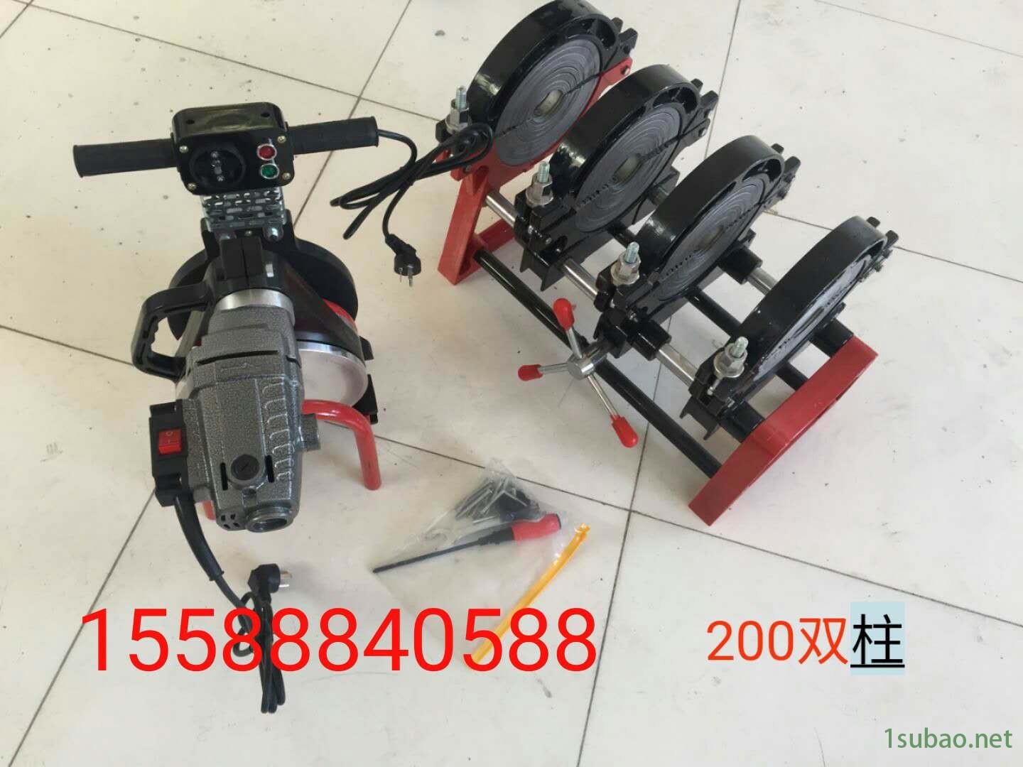 山東秀華 630-800pe焊機 800大管徑對接 銑刀