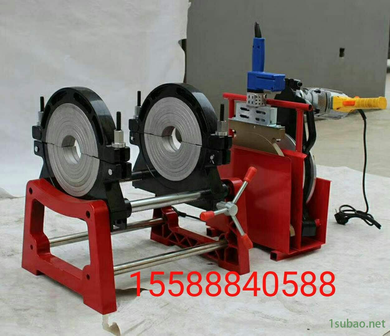 山東秀華 200-400全自動電熔機 630pe對接機 銑刀
