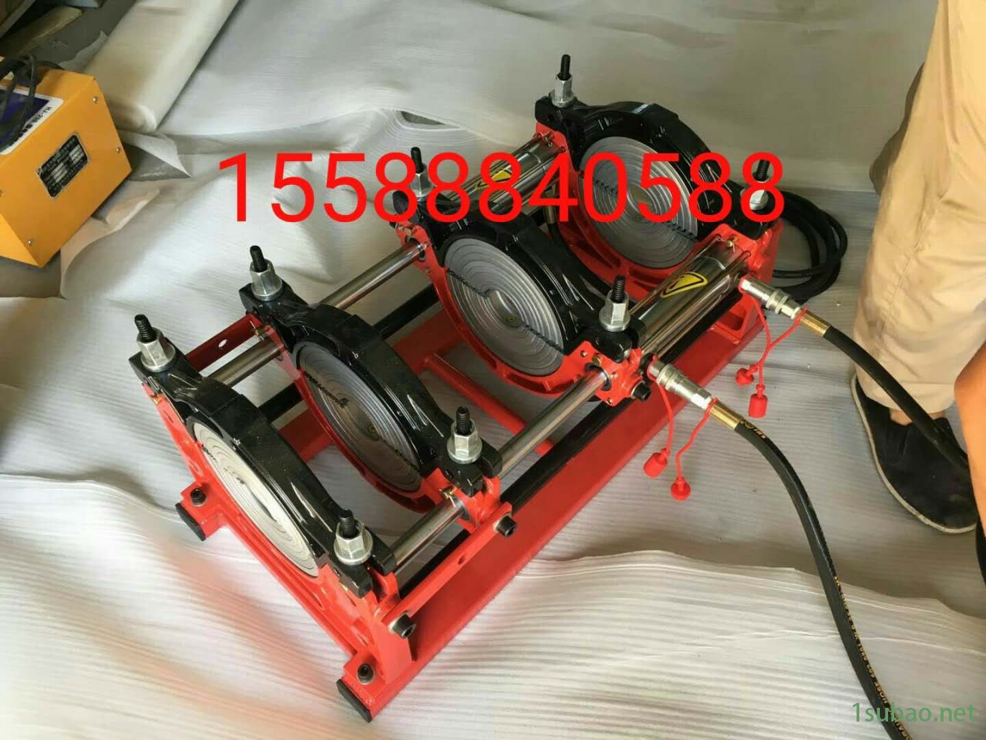 山東秀華 400-630pe給水管熱熔機(jī) 315pe對接機(jī) 銑刀