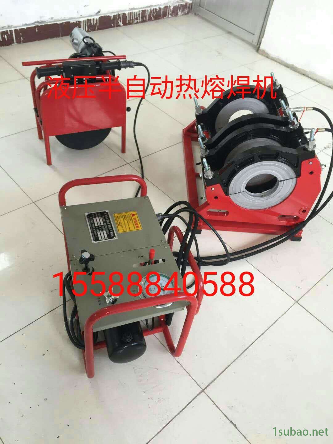 山東秀華 280-500電熔焊機 630pe對接機 銑刀