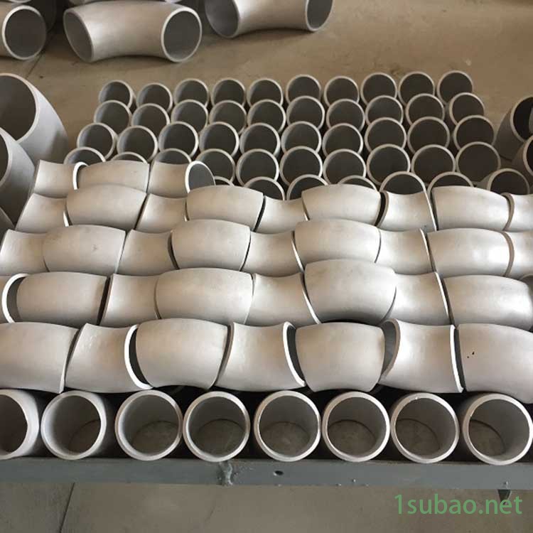 廠家現貨供應高中低壓彎頭 沖壓鋁彎頭鋁管件 90度對焊彎頭示例圖8