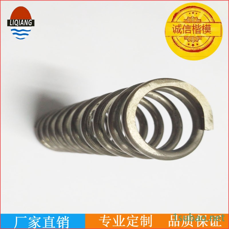 廠家進口材料機械彈簧 高品質不銹鋼壓縮彈簧 防生銹彈簧示例圖5