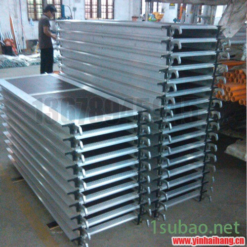 快裝鋁合金移動式手腳架 鋁合金6082材料 腳手架12米鋁制品塔架示例圖9