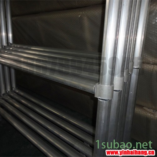 快裝鋁合金移動式手腳架 鋁合金6082材料 腳手架12米鋁制品塔架示例圖8