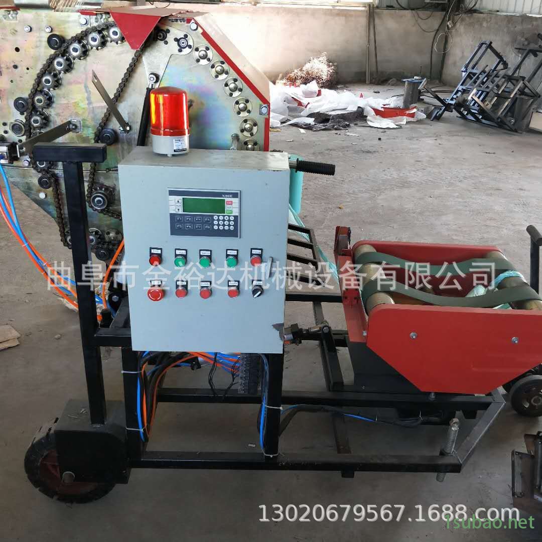 金裕達(dá)飼料打捆包膜機(jī)全自動(dòng)打捆包膜一體機(jī)青儲(chǔ)飼料全自動(dòng)包膜機(jī)示例圖18