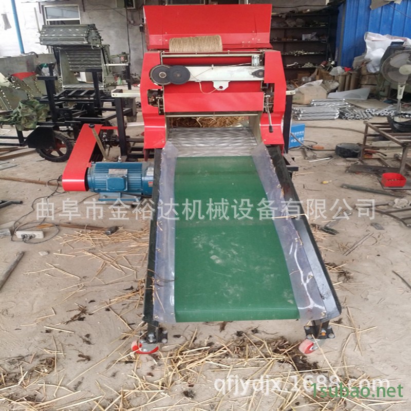 金裕達(dá)飼料打捆包膜機(jī)全自動(dòng)打捆包膜一體機(jī)青儲(chǔ)飼料全自動(dòng)包膜機(jī)示例圖3