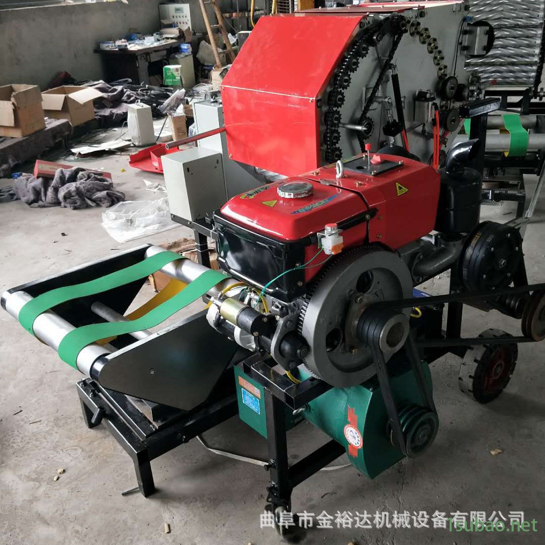 金裕達(dá)飼料打捆包膜機(jī)全自動(dòng)打捆包膜一體機(jī)青儲(chǔ)飼料全自動(dòng)包膜機(jī)示例圖14