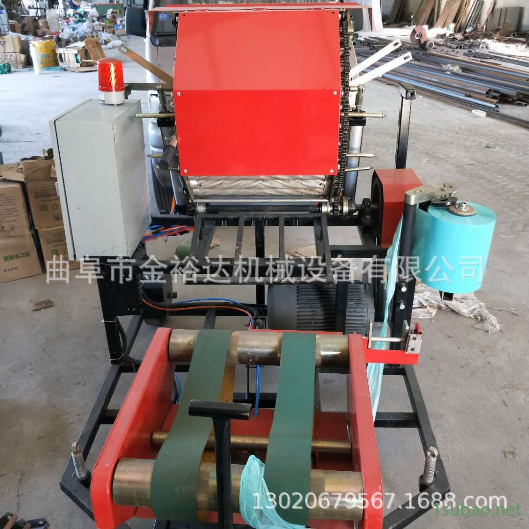 金裕達(dá)飼料打捆包膜機(jī)全自動(dòng)打捆包膜一體機(jī)青儲(chǔ)飼料全自動(dòng)包膜機(jī)示例圖19