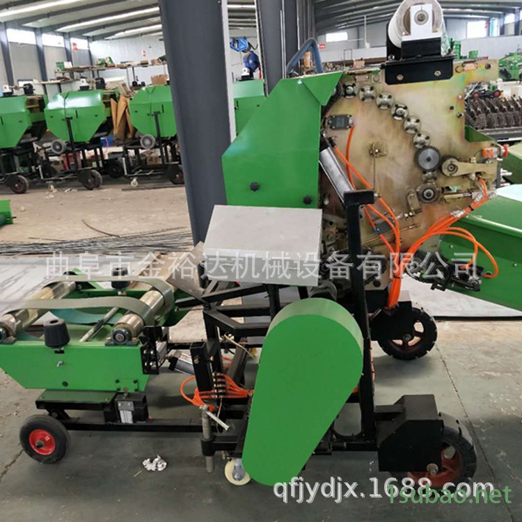 金裕達(dá)飼料打捆包膜機(jī)全自動(dòng)打捆包膜一體機(jī)青儲(chǔ)飼料全自動(dòng)包膜機(jī)示例圖9