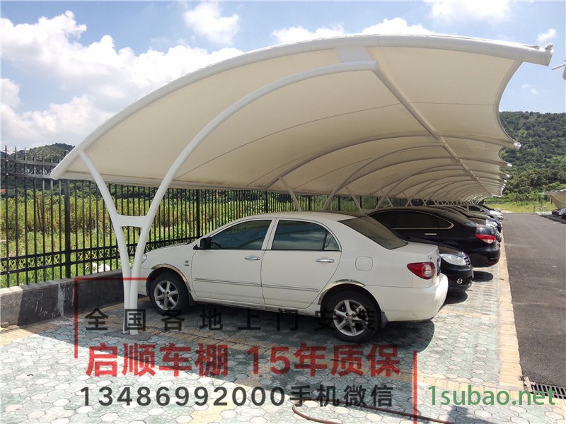 泉州自行車停車棚廠家直銷/鋁合金露臺棚車棚材料