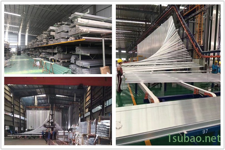 定制加厚款1.5mm戶外拉布燈箱鋁型材邊框 大型led廣告燈箱型材示例圖19