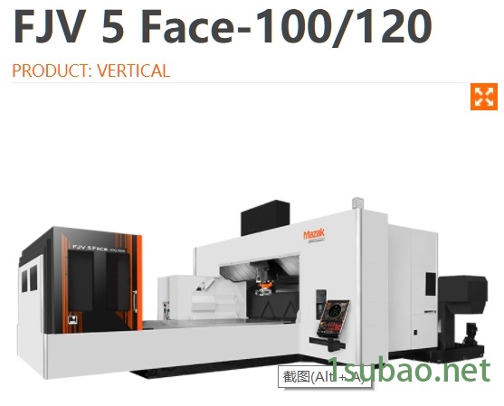 马扎克加工中心FJV 5 Face-100日本MazaK安徽办事处1