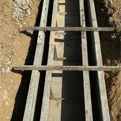 現澆式排水溝鋼模具_現場澆筑_方便快捷_縮減成本